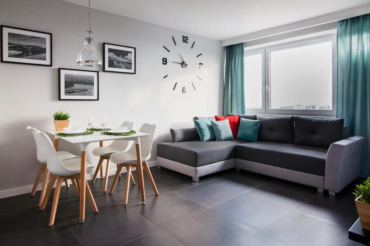 Apartment River Front, Great View From 14Th Floor, Next To Pge Narodowy Stadium, Torwar - By Warsawskyline Apartments Poland