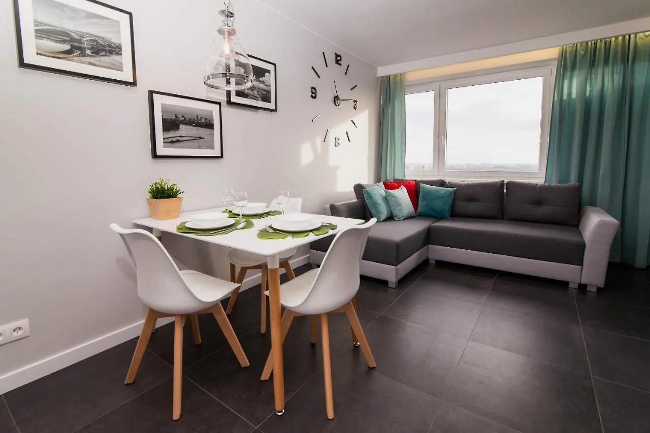 Apartment River Front, Great View From 14Th Floor, Next To Pge Narodowy Stadium, Torwar - By Warsawskyline Apartments